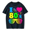 I Love The 80s T Shirts For Men Party Funny Vintage Brithday T Shirt Best Gift Tops & Tees Pure Cotton Casual