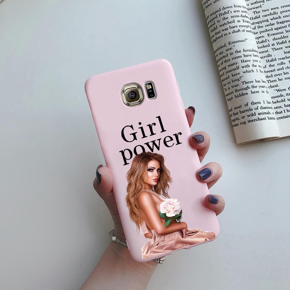 For Samsung Galaxy S7 egde case Cover for Samsung Galaxy S6 edge Case for Samsung S7 S6 G920F SM-G925F Cover Cute Silicon Fundas