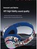 Graffiti Wireless Over-Ear Headphones with Heavy Bass - Bluetooth 5.4 Universal Headset for Music and Mobile Devices.
