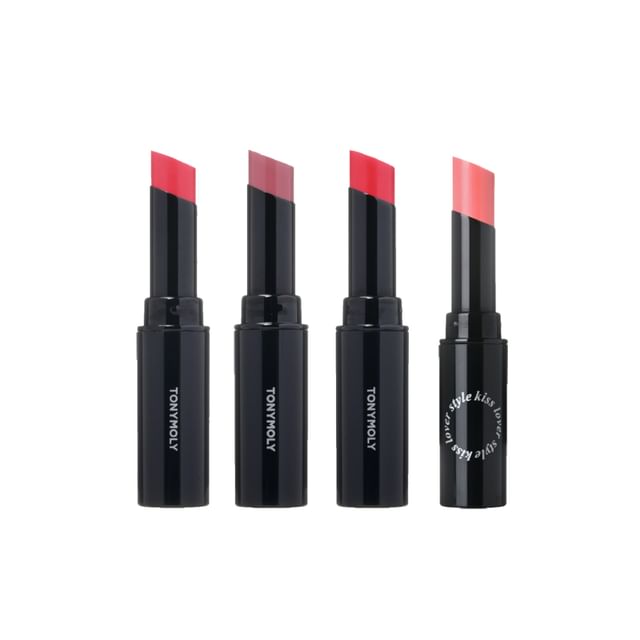 TONYMOLY - Kiss Lover Style Lipstick Soft - 4 Colors #CR05 Coral Pink