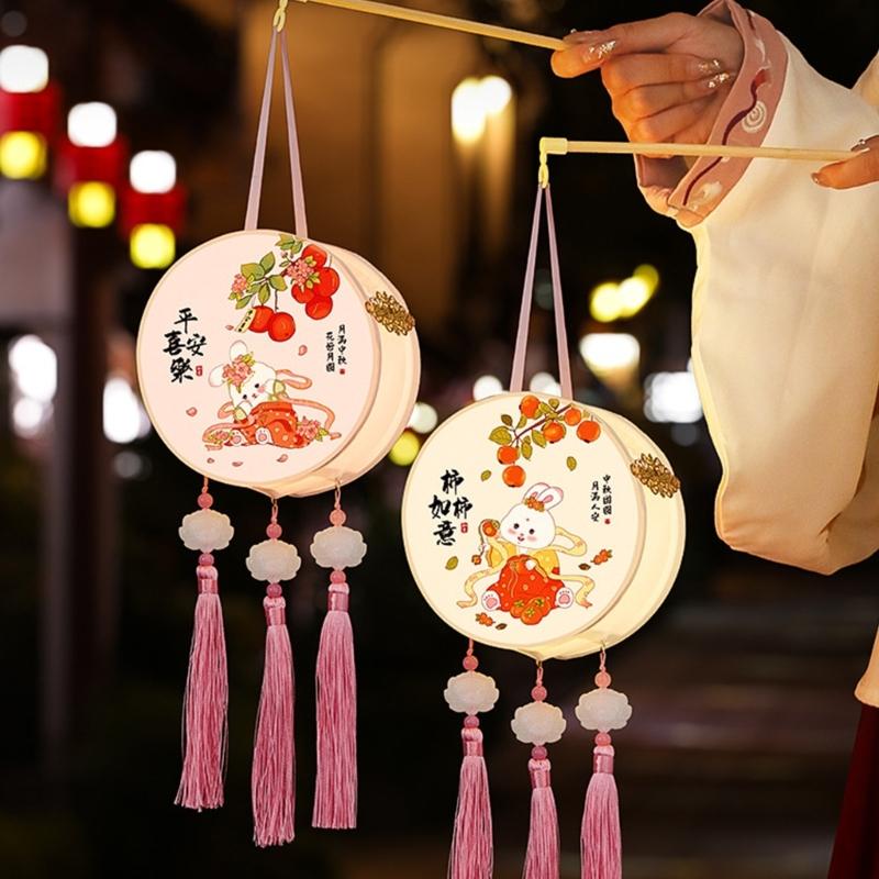 Decorative Lanterns for Middle Autumn Festival Handmade Decorative Scaldfish for Indoor Outdoor Use Holiday Ornament