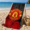 Manchester United Wappen Strandtuch, Schnelltrocknend, Pflegeleicht, Geeignet für Fitness und Strandurlaub, Sport-Essential