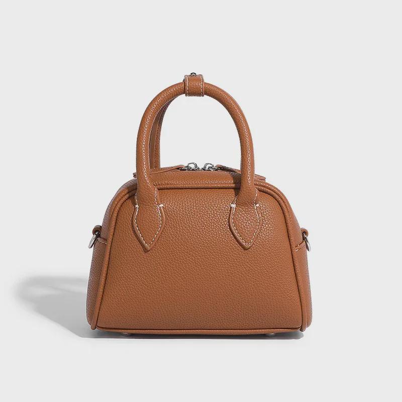 Lychee Pattern Hand-Held Crossbody Bag - 2024 Original Boston Design