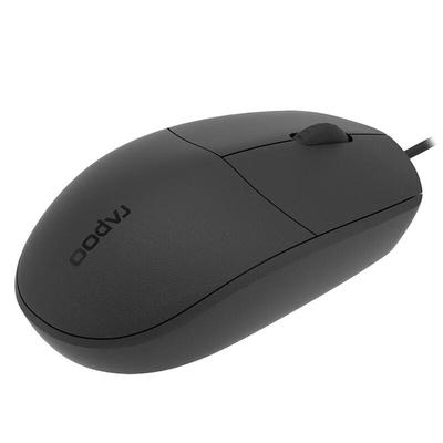 Rapoo N100C Kabelgebundene USB-C Büromaus