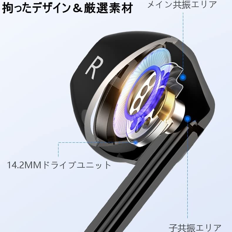QISI Type-C In-Ear Hi-Fi Headphones with Mic, DAC, 4-Pole, Call Support, and Volume Control