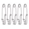 5PCS 5 Sizes Long Line Clips Easy On/Off Fishing Connectors Durable Closed Eye Pin  Tuna Fishing