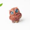 1Pc Natural  Cute Animal Image Macadam Drip Glue Owl Household Supplies Desktop Ornament