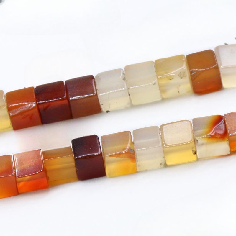 

1 шт. натуральный кристалл агат камень квадратные свободные бусины бисер DIY браслет ожерелье серьги ювелирный материал