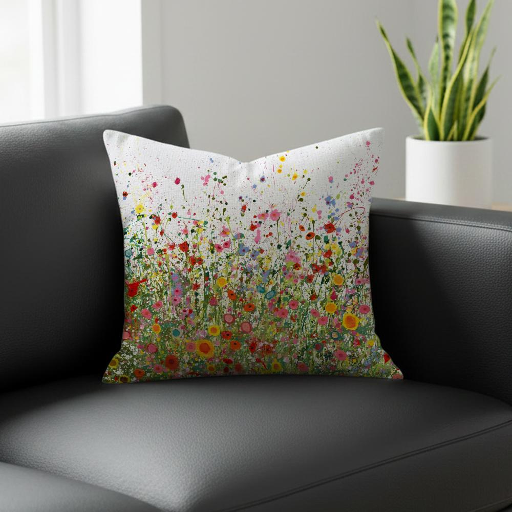 Y-Yvonne Coomber Cushion Cover Natural Linen Pillowcase Set, All-In-One Decor For Sofa, Bedroom & Chair