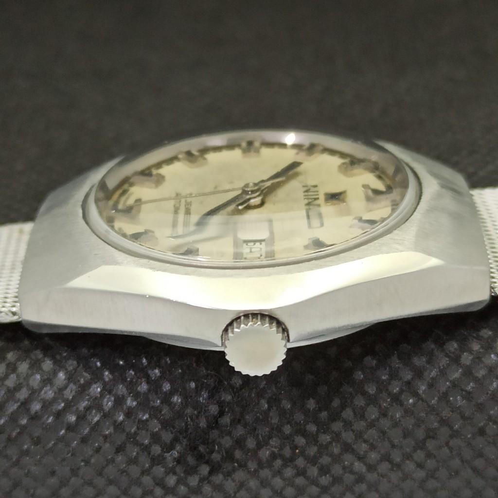 USED NINO AUTOMATIC SWISS MENS ORIGINAL DIAL WATCH 535-a283074-2 lot535-a283074