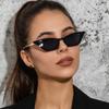 Women Sunglasses INS Korean Sunglasses for Women Small Cat Eye Shape Sun Eyeglasses Metal Design Anti-UV Outdoor Use Accessories