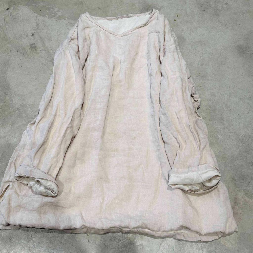 Johnature Women Vintage T-Shirts Spring Solid Color O-Neck Long Sleeve Chinese Style Female T-Shirts