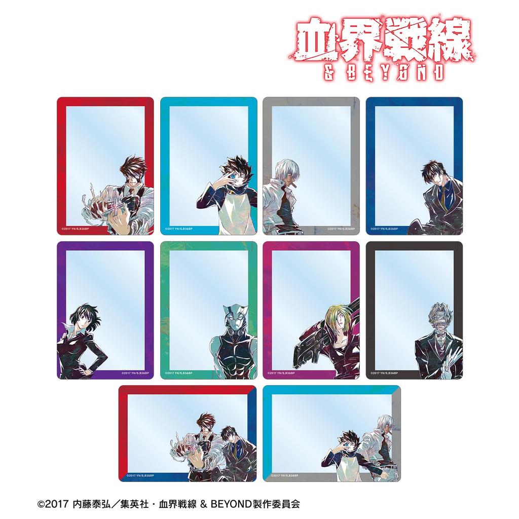 TV Anime "Blood Blockade Battlefront & Beyond" Trading Ani Art 4th Edition B8 Hard Card Case 10-Pack Box