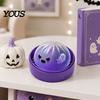 Stress Reliever with Storage Box 1/2/3Pcs Purple Ghost Dumpling Squeeze Toy, Halloween Steamed Bun Anxiety Relief Sensory Toys Clear Ball Fidget Toy