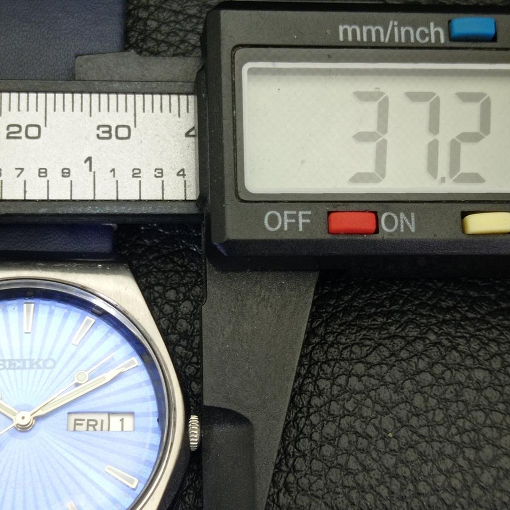 VINTAGE SEIKO AUTOMATIC 6309A JAPAN MENS BLUE COLOR DIAL WATCH A701502-5 R206b-a701502