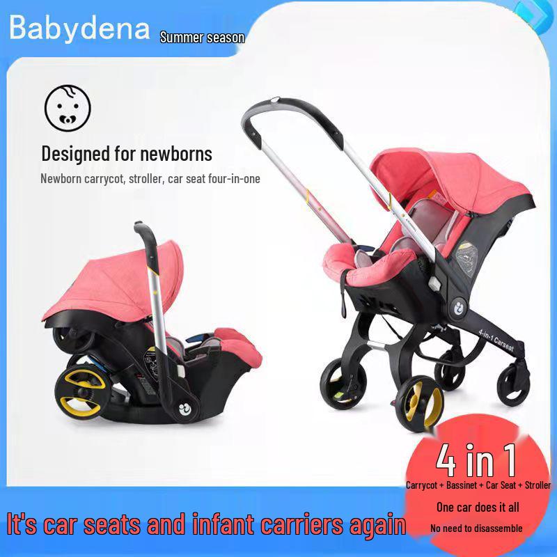 4-in-1 Lightweight Baby Stroller and Car Seat