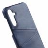 For Samsung Galaxy S24 Case Anti-Drop PU+PC Phone Cover with 2 Card Slots