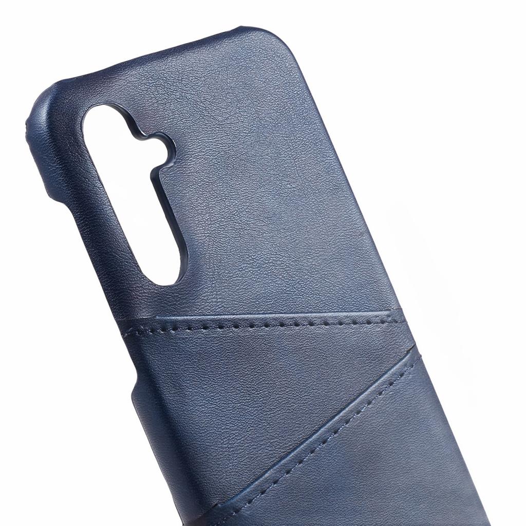 For Samsung Galaxy S24 Case Anti-Drop PU+PC Phone Cover with 2 Card Slots