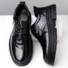 Wenzhou Leather Shoes Spring and Autumn 2025 Men's Niche Cowhide Men's Shoes British Casual Shoes 2025