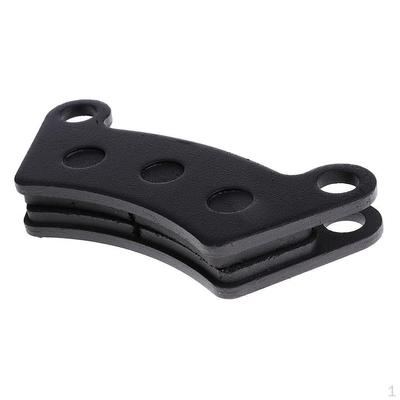 Pastillas de freno traseras de fricción de disco de 2 piezas para motocicleta ATV Quad