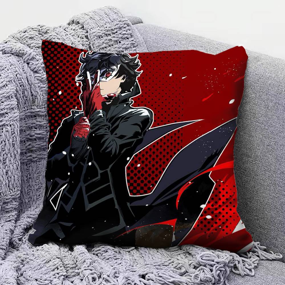 Persona P Futaba Sakura Joker Pillow Covers Home Sofa Cushion Covers and Aecorative Custom
