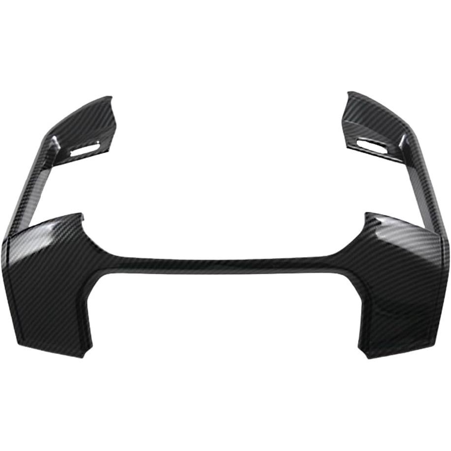 Carbon Fiber Interior Dashboard Panel Air Condition Cover Trim | Center Console Air Outlet Vent Frame Panel Cover Compatible with Dodge Ram 1500 TRX