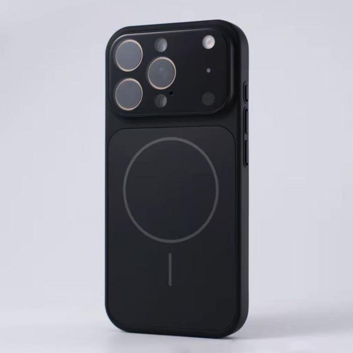 Frosted Glass Finish Magnetic Phone Case For iPhone 17Air 17 ProMax 16 15 14 13 Pro Max Magnetic Shockproof PC Hard Cover