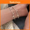 Deluxe And Heart Butterfly Bracelet For Women Highend Alloy Jewelry Plated