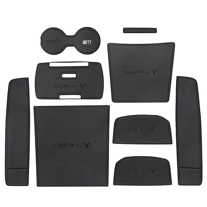 HiPhi Y Podložky do přihrádek ve dveřích a držáků nápojů - Příslušenství na míru