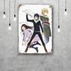 Noragami Anime Manga Segni di Latta Metallici Vintage Poster Decorazioni Placca Metallica Retrò Decorazioni per Pareti per Garage Bar