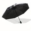 Yin Yang Tiger: A Unique Fusion of Strength and GraceUmbrella, Portable 3-Fold Compact Umbrella,Christmas Gift ES575