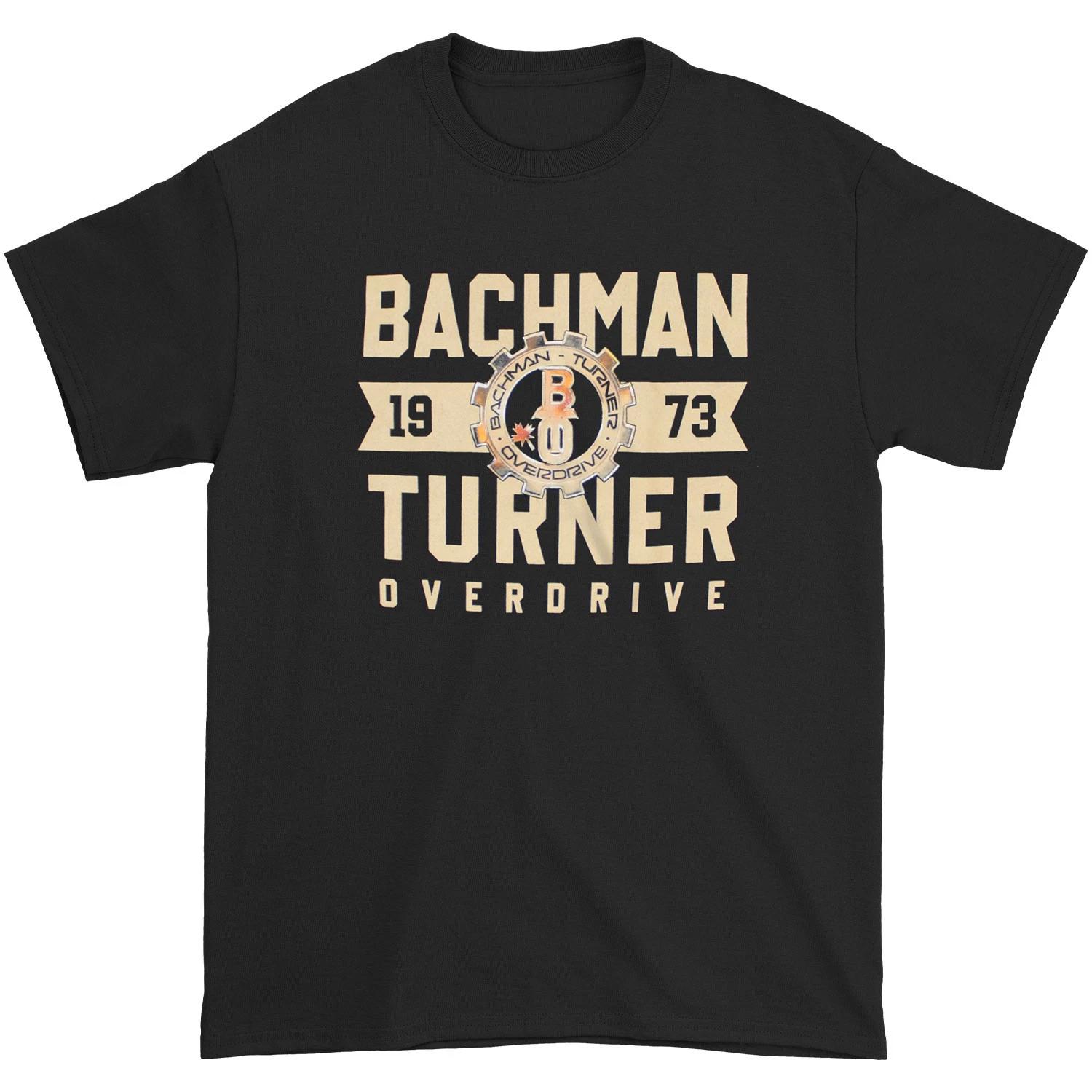 Men s Bachman-Turner Overdrive Big BTO Logo T-shirt XX-Large Black L