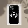 E-Emily The Strange  Phone Case For Apple iPhone 15,14,13,12,11,XS,XR,X,8,7,Pro,Max,Plus,mini Silicone Black Cover