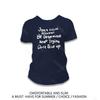 Women's Casual Motivational Quote Print T-shirt Slim Fit Short Sleeve Crew Neck Summer Top