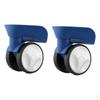 2 Pieces Luggage Replacement Wheels Repair Trolley Travel Case Easy To Install Suitcase Accessory