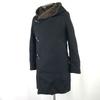 Made in Japan SUNAO KUWAHARA Long Duffle Coat M Men Black Fur Detail(USED)