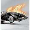 1/24 Mercedes Benz 1936 500K Classic Vintage Alloy Diecast Car Model Sound Car