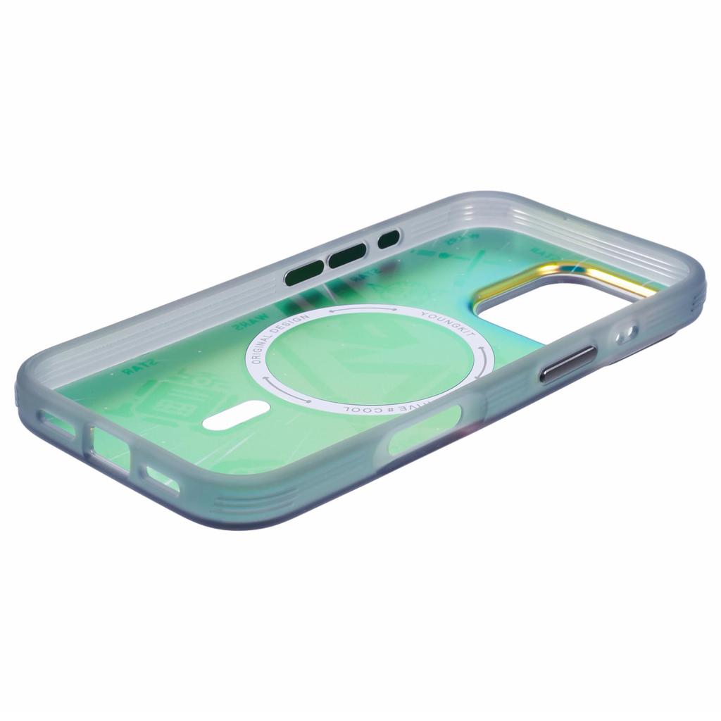 YOUNGKIT Interstellar Series for iPhone 16 Pro Case Compatible with MagSafe IMD TPU Phone Cover