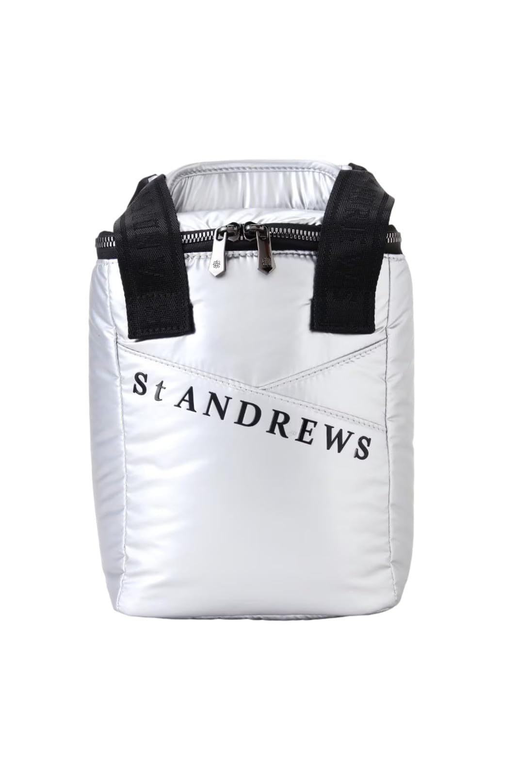 

Continuing standard product Cold bag hold 2 plastic Golf drink FR [St. Andrews] [Metallic series] (Can bottles) / / 042-4981353 160_Silver
