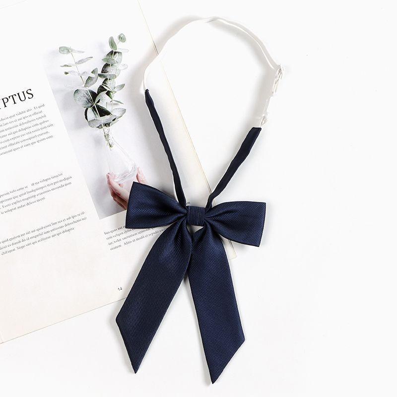 Kids Tie With Striped Badge Pattern For School Uniforms And Casual Wear