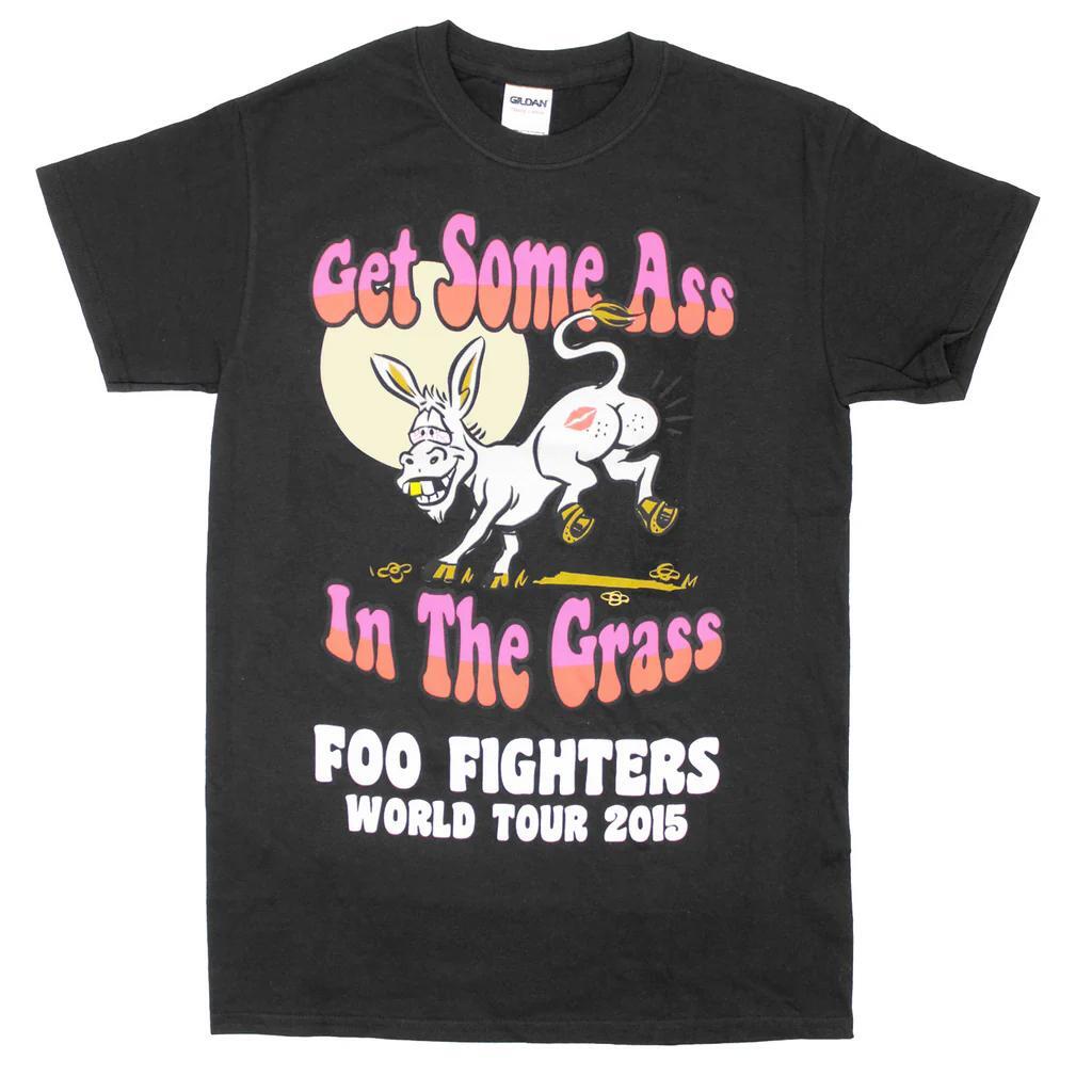 T-shirt Foo Fighters Tour Tee - Get Some Ass In The Grass XXXL