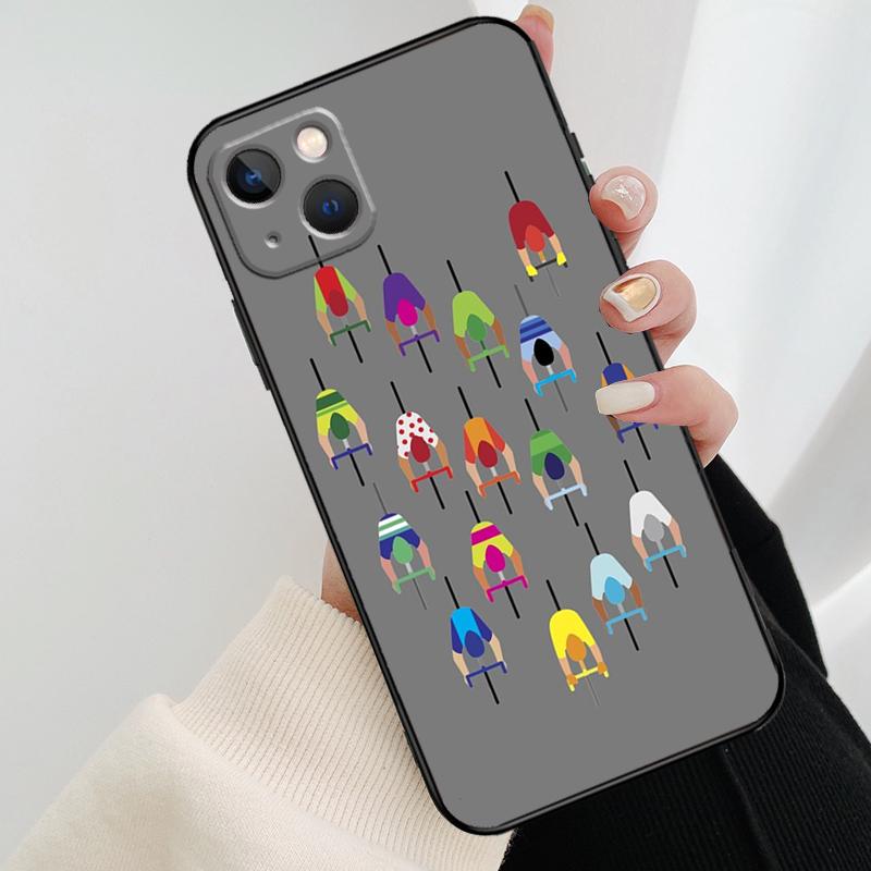 Bike Bicycle Phone Case For iPhone 17 Pro Max 15 14 13 11 12 16 Pro Max mini 15 16 Plus 16e 17 Air Cover