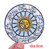 Cartoon Patch Sun Moon Embroidered Patches DIY Iron On Patches For Clothing Jackets Jenas Backpack Sew Embroidery Badges Sticker