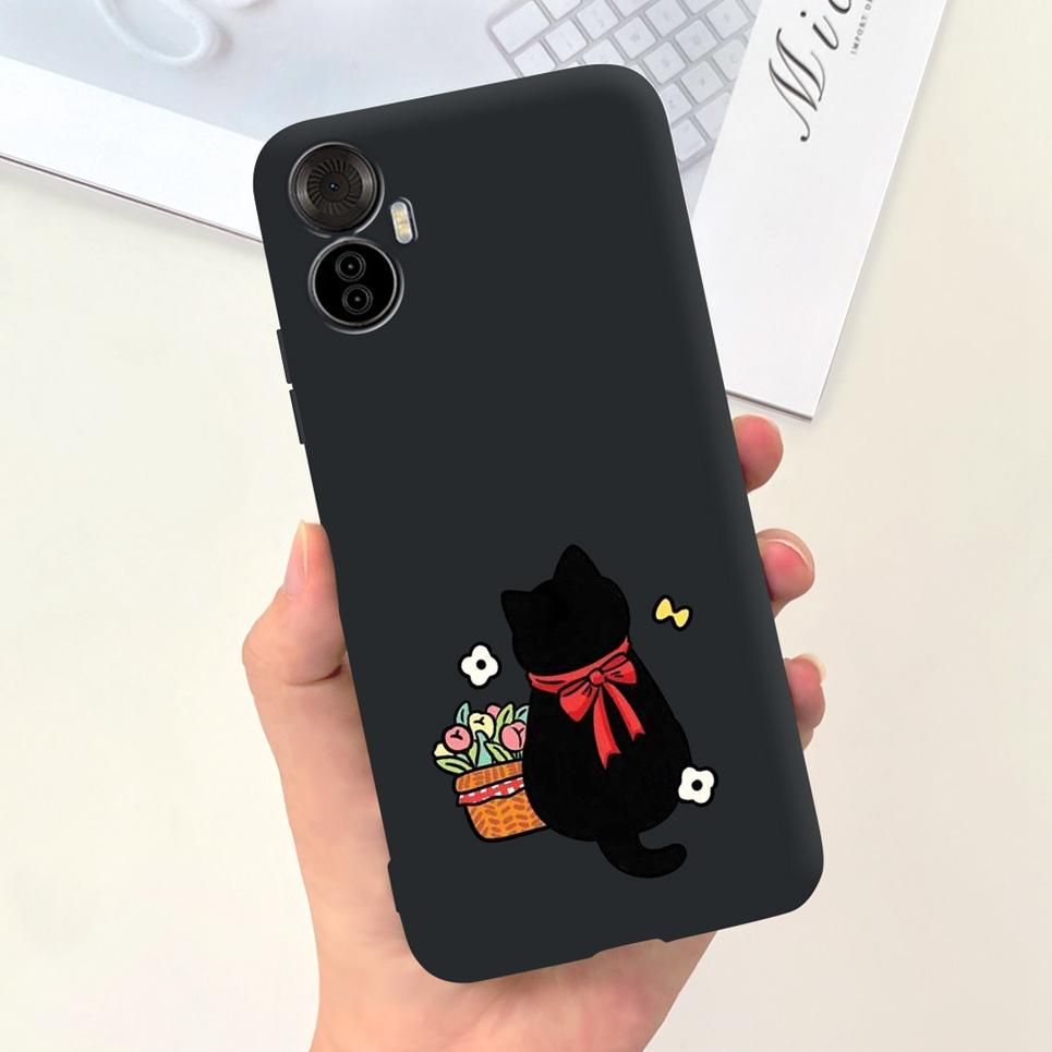 For Itel Vision 5 Plus Case Marble Space Man Soft Matte Silicone Shockproof Phone Cover For Itel Vision 5+ S18 Pro Funda Coque