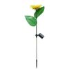 Waterproof Solar Sunflower LED Ground Stake Light for Outdoor Garden, Villa, Balcony, or Courtyard Lawn Decor