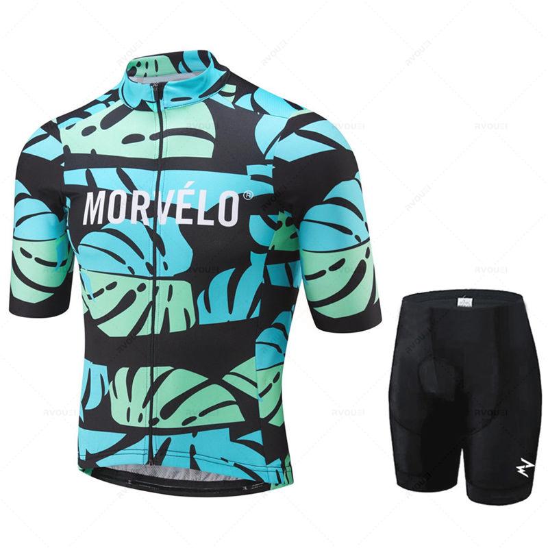 2026 Morvelo Sommer Pro Herren Radtrikot Anzug Mountainbike Triathlon Schnelltrocknend Atmungsaktiv Fahrradbekleidung Ropa Ciclismo