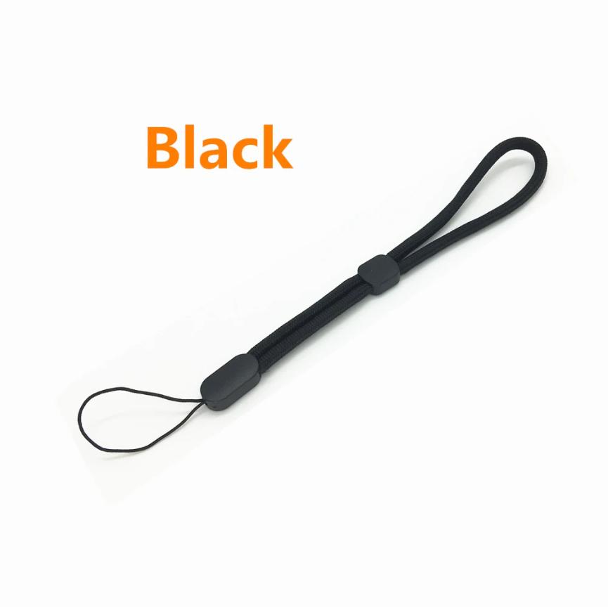 

and Wrist Strap Lanyard, Adjustable Nylon Wrist Straps Keychain String for Cell Phone Case Holder, Camera, USB, Badge чёрный