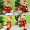 Cute Teddy Bear Plush Toy For Firefighters And Police Officers Perfect Gift For Qixi Festival 30cm/25cm