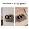 Deli Smart Attendance Machine with Facial and Fingerprint Recognition CN plug (adapter included)