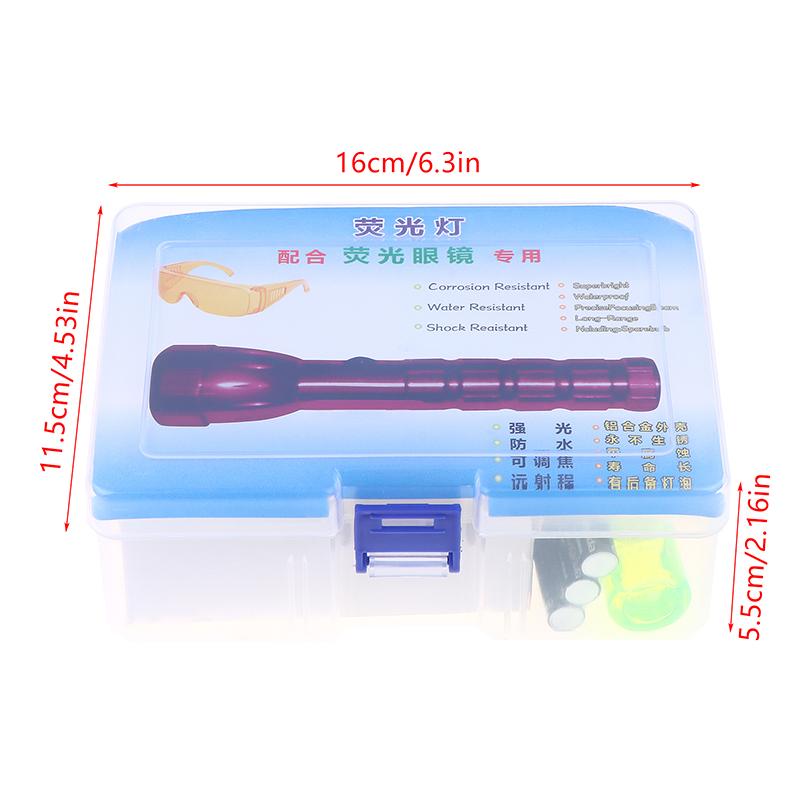 Car Air Conditioning Repair Kit Fluorescent Leak Detection Tool Auto Ac Diagnostic Leakage Tester Refrigerators Detector Uv Dye